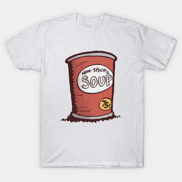 Non-specific Soup T-Shirt by neilkohney